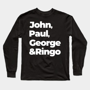 J, P, G and R Long Sleeve T-Shirt